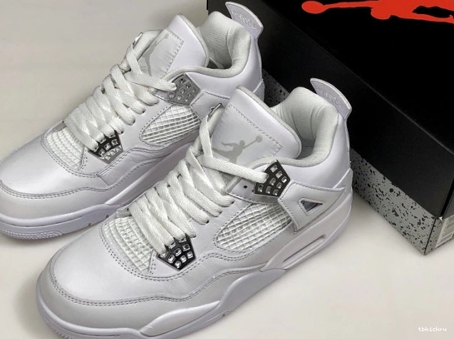 Reps TBkick Air Pure Money Retro Jordan 4 308497-100 0817
